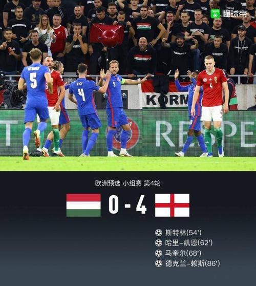 匈牙利vs英格兰0比4